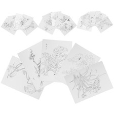 20 feuilles diy graffiti papier aquarelle peinture papier