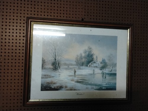 Reproduction tableau winter - reproduction,