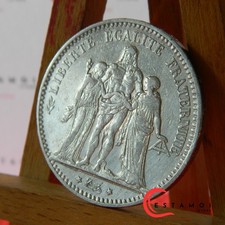 France, 1875, 5 francs, A