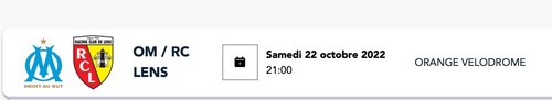 Place lens samedi - place,  samedi