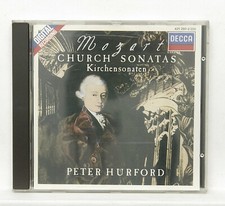 PETER HURFORD ⸺ MOZART Church sonatas ⸺ DECCA full silver CD NM