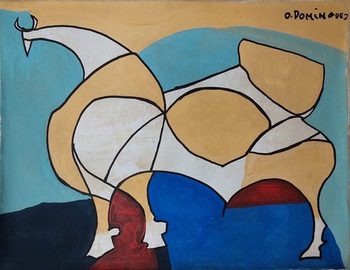 Peinture huile sur toile - l'huile,