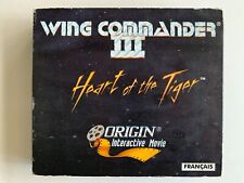 JEU PC 4 CD WING COMMANDER III HEART OF THE TIGER ORIGIN INTERACTIVE MOVIE