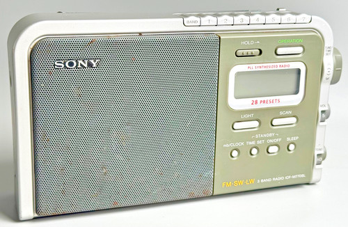 Radio portable sony icf m770sl - radio,