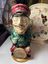 Pichet en barbotine Onnaing n° 752 "Vive la réduction des périodes" parfait état