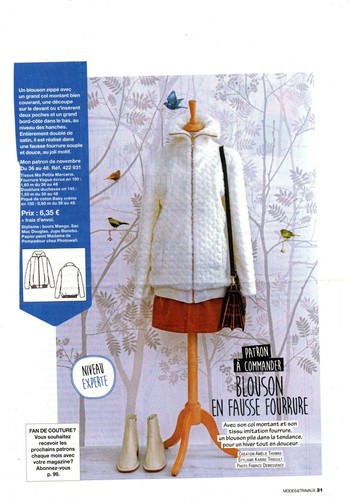 Patron femme 2021 blouson - femme,