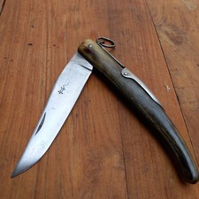 Très Grand et Solide Couteau à Palme TARRY LEVIGNE 29 cm Manche En Corne