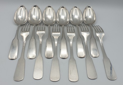 Lot couverts 6 - 6, 6+6
