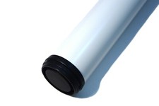 4 x pieds réglables pour table 710-740 mm pied de meuble bureau Ø 60 mm blanc