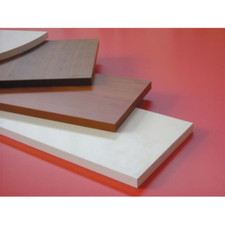 5 Pz Étagère Blanche En Bois Étagères Rectangulaires Planche 120x30x1,8 Cm