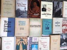 Lot de 25 livres sur la