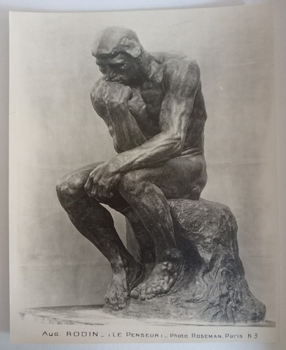 Penseur par auguste rodin - rodin,