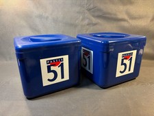 Lot de 2 bacs à glaçons seau