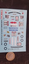 decals decalcomanie 1/43