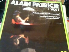 vinyle 33T alain patrick VOL 3 melodies pour deux trompettes