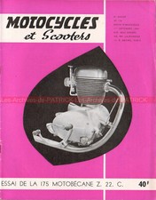 Motocycles et Scooters 130 MOTOBECANE 175 Z 22 C Comet 98 Zündapp Bella 200 1954