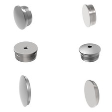 Acier Inox V2A Embouts Bouchons de Conduite Couvercle D'Extrémité Obturateur