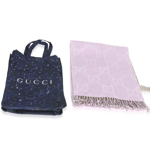 Gucci écharpe frangée - frangée, laine
