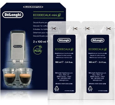 DELONGHI DLS C200 Détartrant EcoDecalk Mini 2x100ml pour toutes les machines ...
