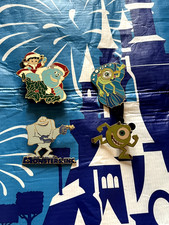 LOT 4 MONSTERS INC PIN TRADING