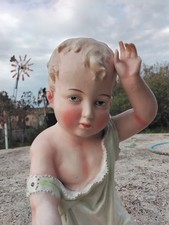 Figurine,poupée  Baby Porcelaine  Biscuit Gebruder Heubach 18 Cm