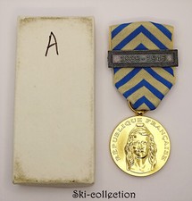 Médaille De Reconnaissance de la Nation. Agrafe 1939-1945. Avec sa boite. France