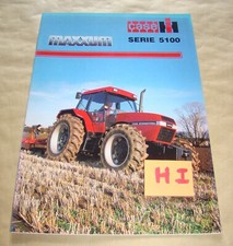 24 pages CASE IH Tracteur MAXXUM Série 5100 no Fiat Someca Lanz Ford SFV Fordson