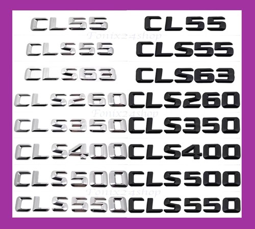 Lettres mercedes benz - lettres, classe