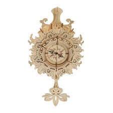3D En Bois Puzzle Horloge