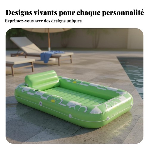 Lit piscine gonflable - gonflable, 2