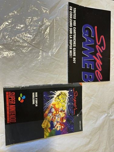 Notice poster super game - poster,
