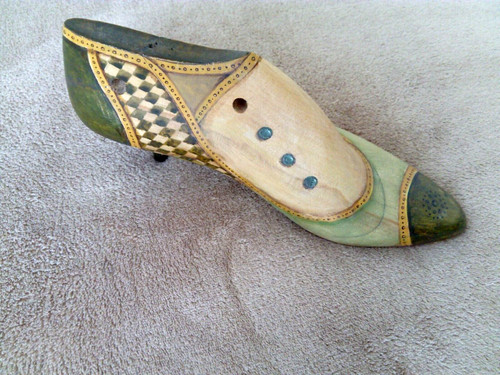 Forme chaussure peinte - forme, de