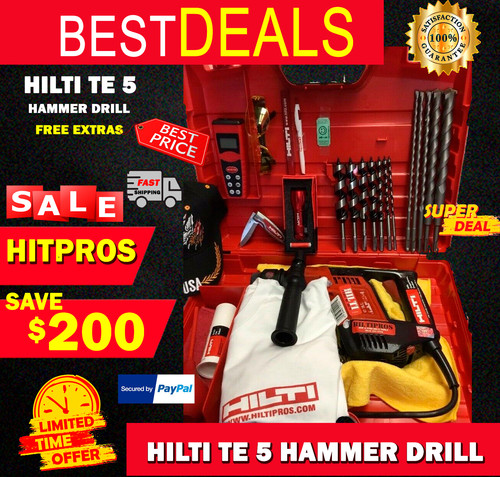 Hilti drill preowned - 5,