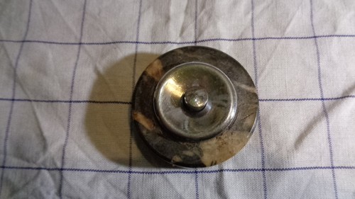 Sonnette ronde marbre breche - marbre,