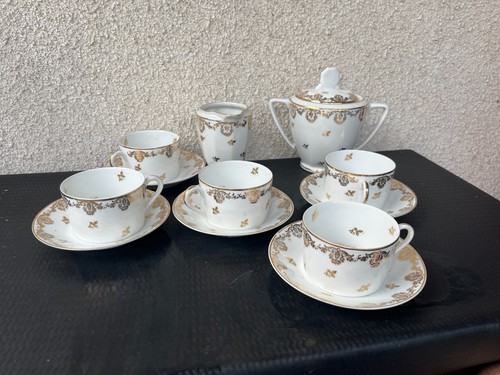 Service café porcelaine - café,