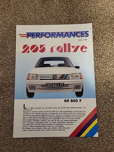 Brochure performances peugeot - performances,