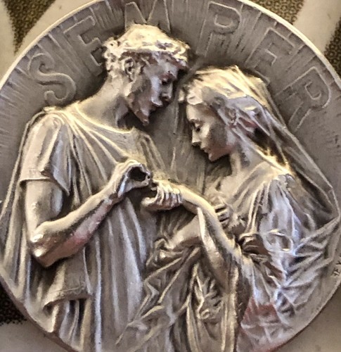 Médaille mariage argent - mÉdaille,
