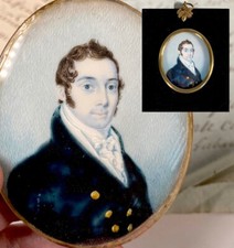 Fab Antique French Portrait