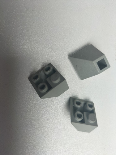 Lego gris clair slope ref - 3,