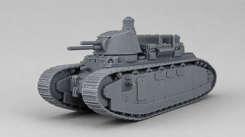Fcm heavy tank - 2c, france