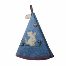 Essuie main rond en éponge