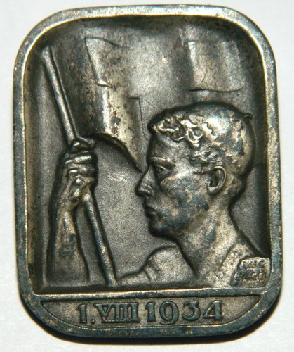 Insigne suisse 1934 huguenin - insigne,