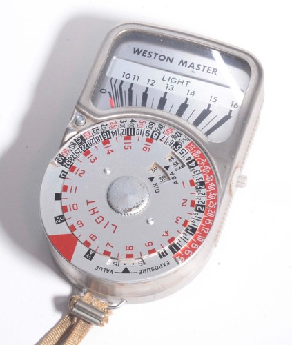Weston master exposure meter - master,