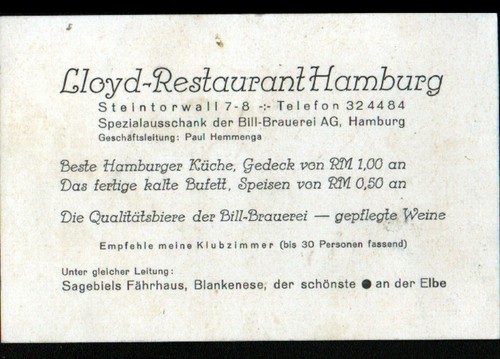 Hambourg - hambourg, (allemagne)