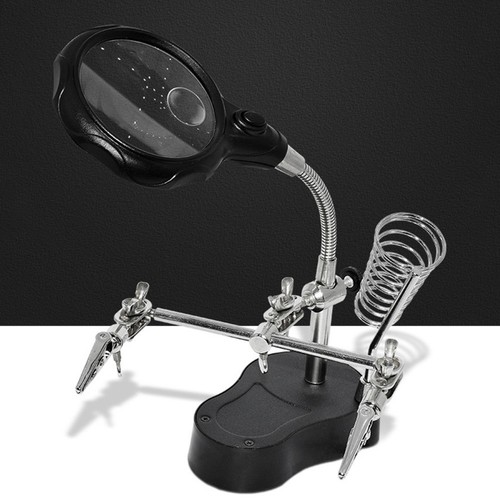 Loupe led avec col de - loupe, 3,5x
