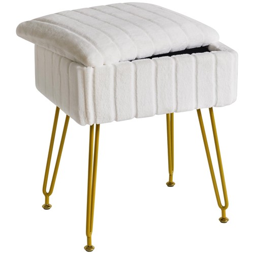 Chaise vanité stockage - vanité,