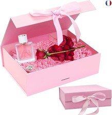 Boite Cadeau, Boîtes Cadeaux, Boite Cadeau Magnétique(21 * 17 * 7cm), Bowknot B