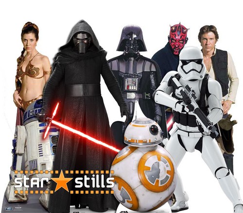 Star wars découpes carton - star,