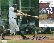 Austin Meadows Signed Auto 8x10 Photo JSA COA Pittsburgh Pirates Tampa Bay Rays