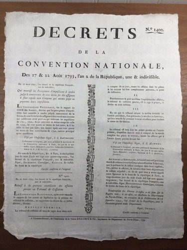 Affiche révolution - de, la